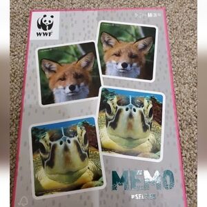World Wide Fund For Nature MEMO #Selfie Memory Game 36 Pieces New
